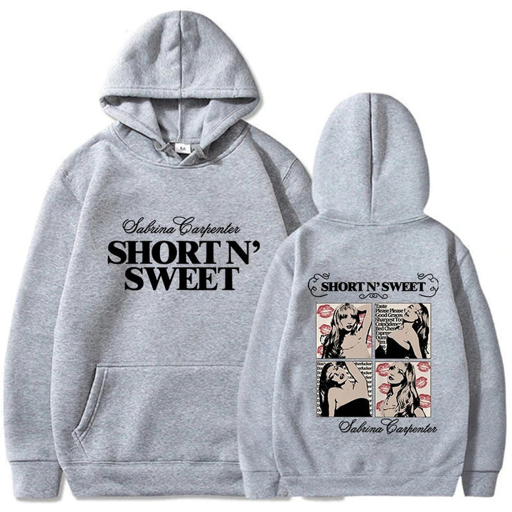 Sweat à capuche pour femmes avec design de bande dessinée créatif et coupe décontractée Levoire