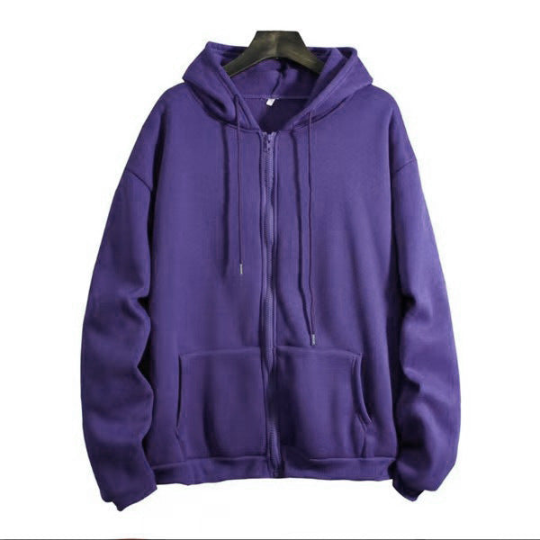 Veste à capuche pour femmes avec zip intégral et poches kangourou pratiques Levoire