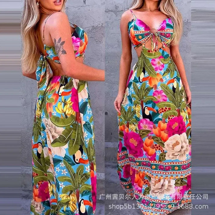 Levoire | Combinaison d'été à fleurs, fraîche et élégante Couleur