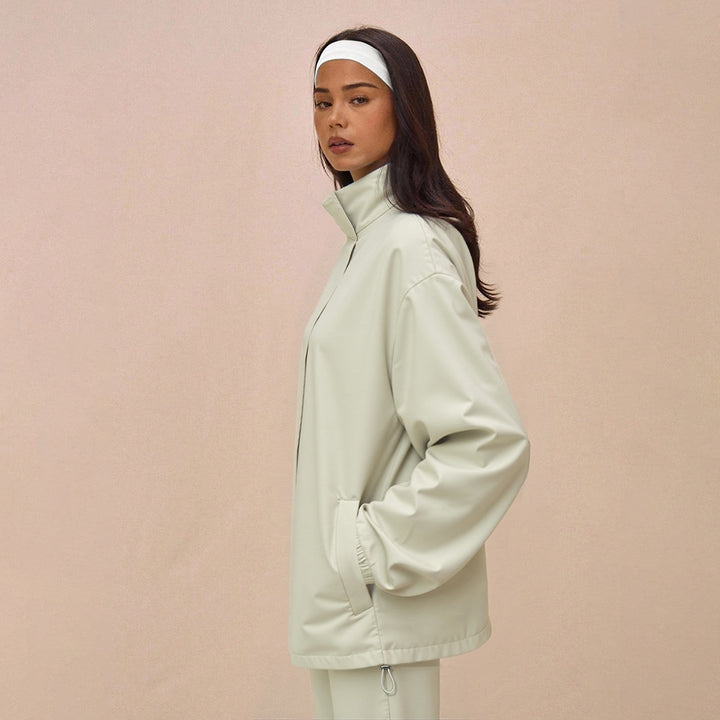Veste fonctionnelle sportive pour femmes avec poignets de manches élastiques et pantalon ample Levoire