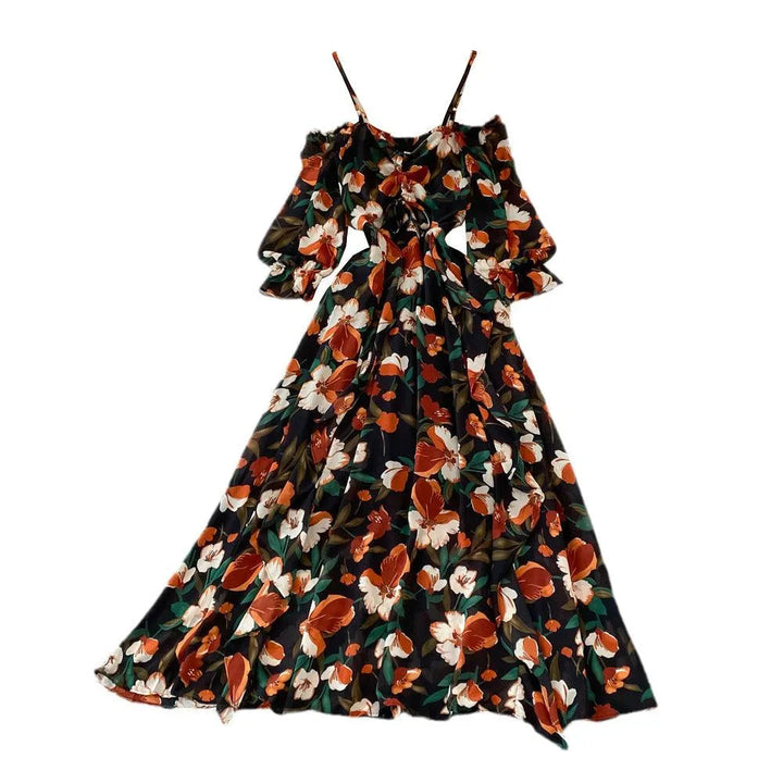 Levoire | Robe de soirée sans tissu avec manches bouffantes
