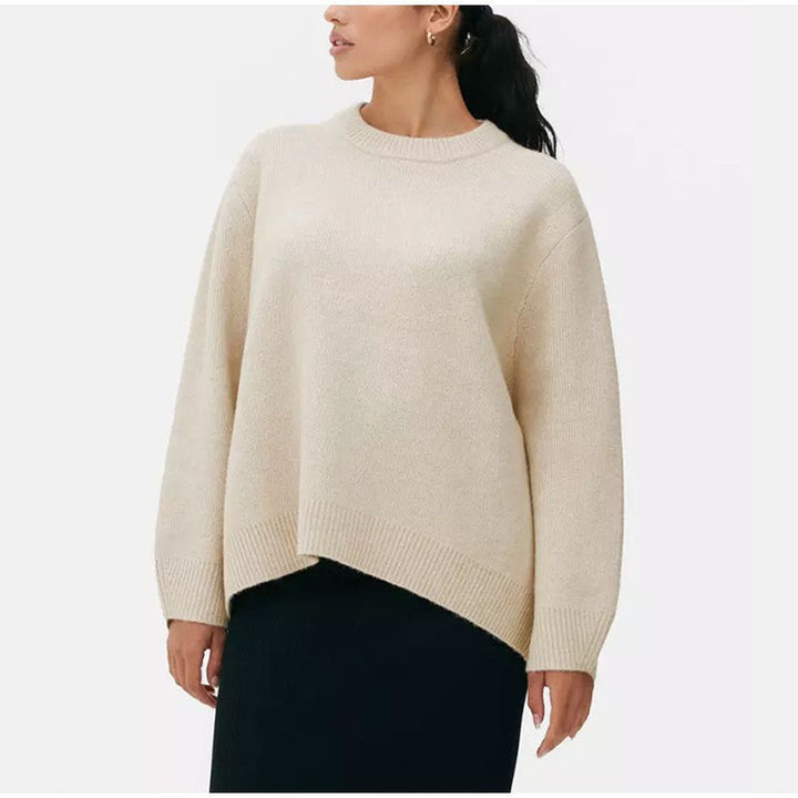 Levoire | Confortable Pull Femme Fr Quotidien Beige