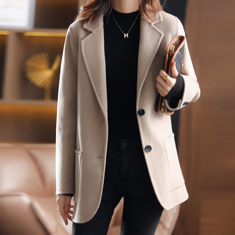 Levoire | Blazer Tweed Poches Manches Longues Gris