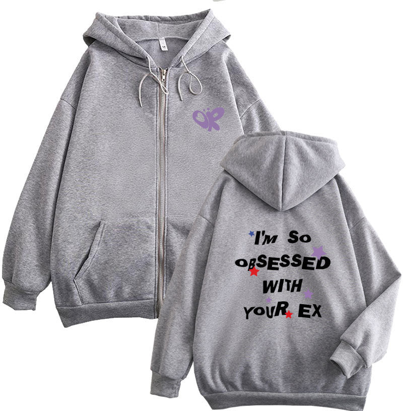 Sweat à capuche pour femmes avec imprimé ludique et coupe confortable Levoire