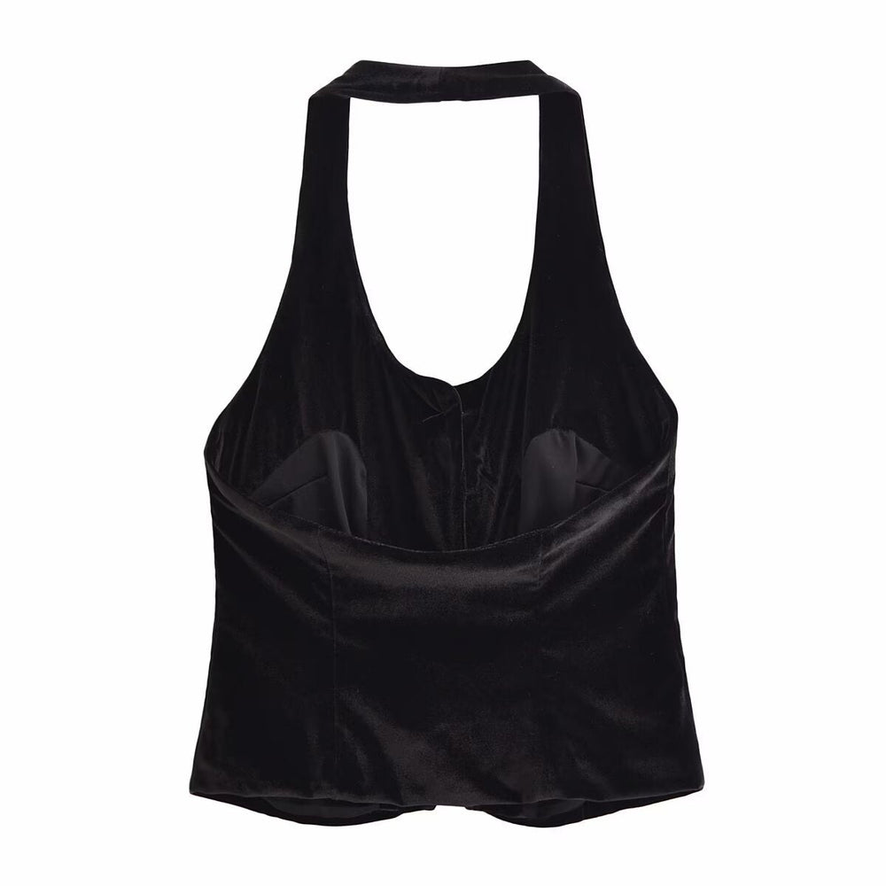 Levoire | Top à licou Halterneck top