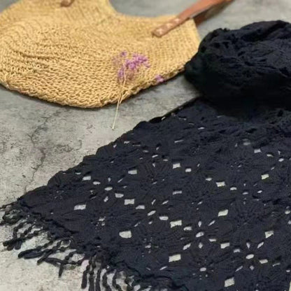 Levoire | Écharpe Creuse À Fleurs Décontractée