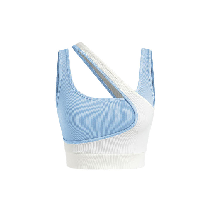 Buste de sport féminin avec design asymétrique et bretelles ajustables Levoire