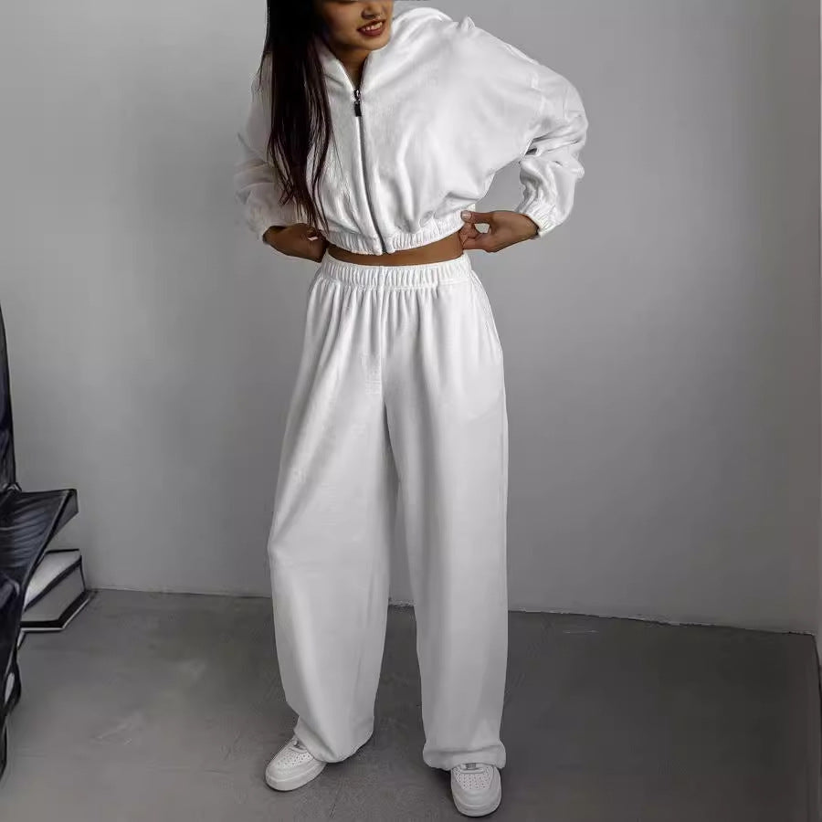 Levoire | Ensemble de sweat à capuche confortable et ample avec col haut