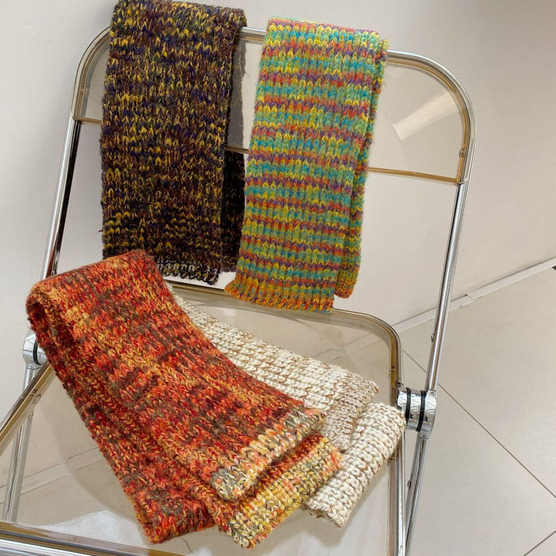 Levoire | Écharpe Tricotée Chaude Vintage