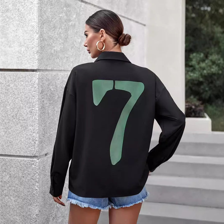 Veste chemise décontractée pour femmes avec poche poitrine personnalisée et coupe confortable Levoire