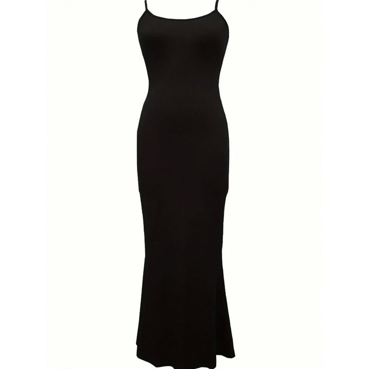 Robe maxi élégante pour femme avec des fines bretelles spaghetti et une coupe fluide Levoire