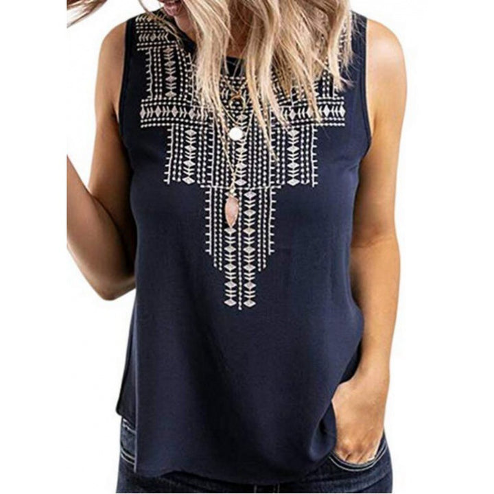 Débardeur femme avec design de couture décorative Levoire