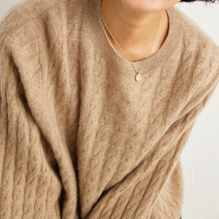 Levoire | Pull En Maille Couture Avec Sensation De Cachemire