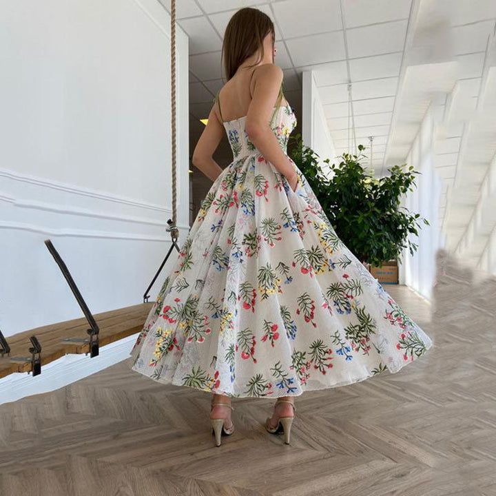Levoire | Robe à bretelles spaghetti rento
