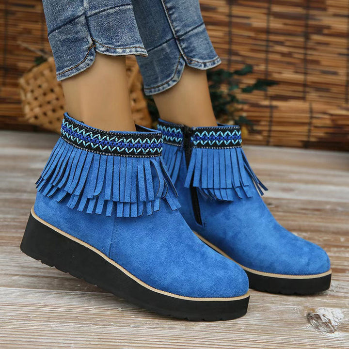 Levoire | Bottines À Franges Hiver