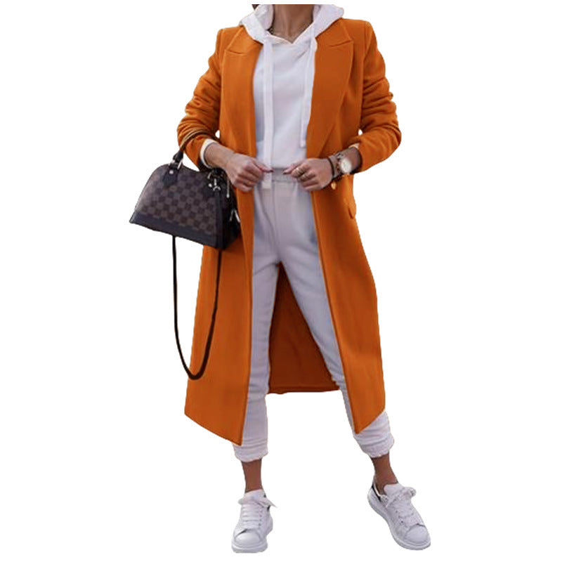 Veste de transition élégante pour femmes avec col chic et poches pratiques Levoire