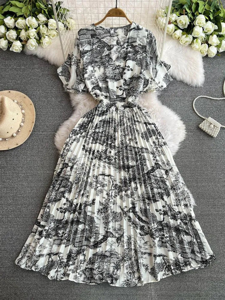 Levoire | Robe étroite avec décolleté en V et manches raglan Tinte Gris Taille libre