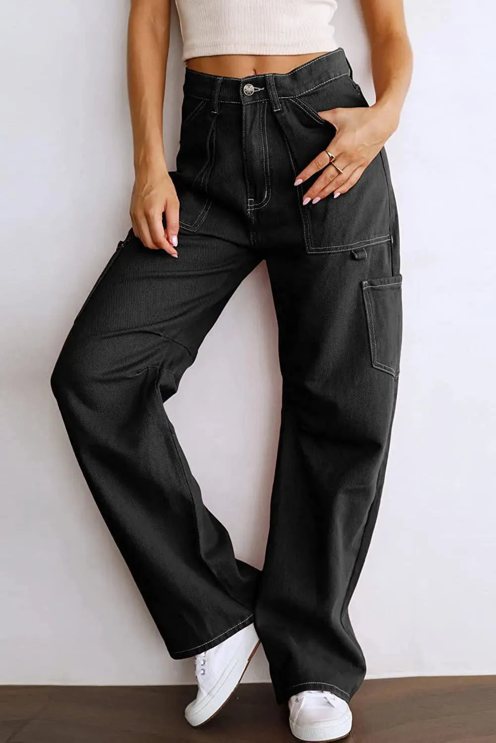 Levoire | Pantalons avec des poches largement découpées