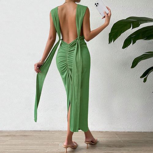 Levoire | Robe de soirée Slim Fit À bretelles spaghetti Robe