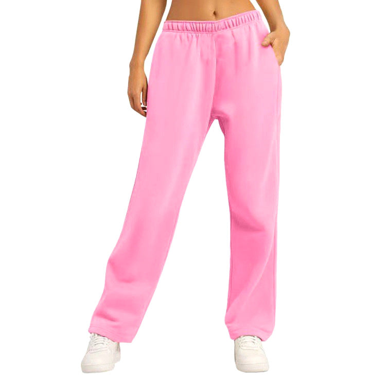 Pantalon décontracté pour femmes avec taille élastique et coupe ample Levoire