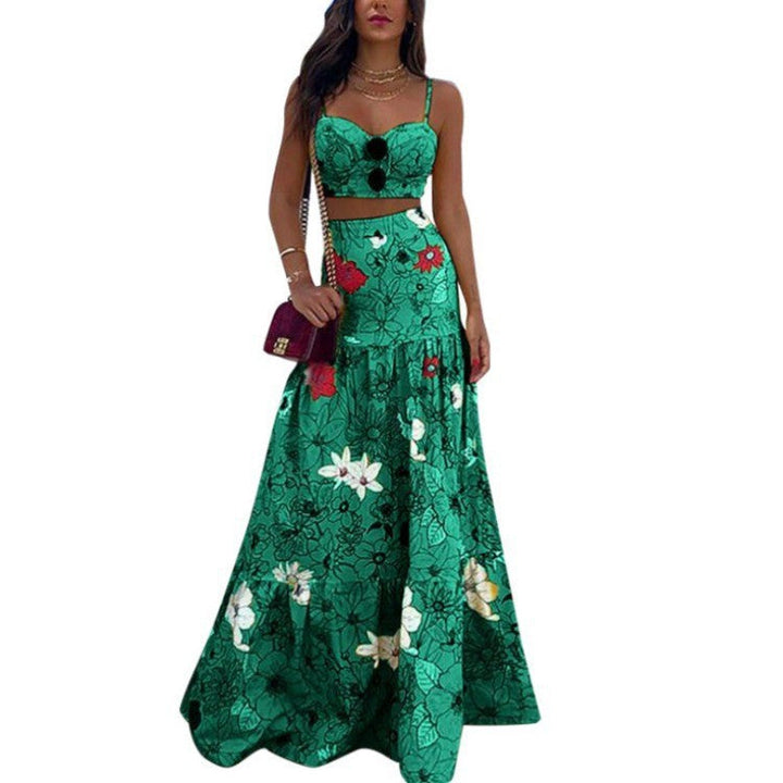 Levoire | Trendikeless Jupe Longue Vert