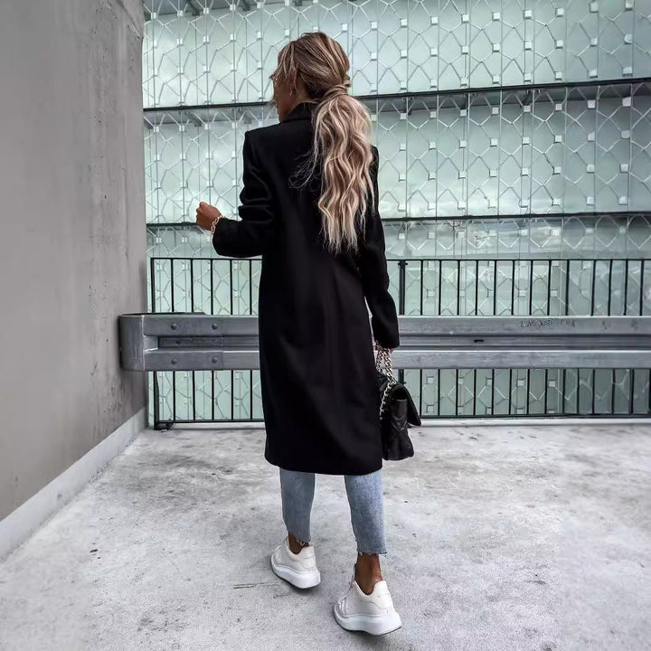 Levoire | Manteau Trench Élégant Avec Col Pour Femmes