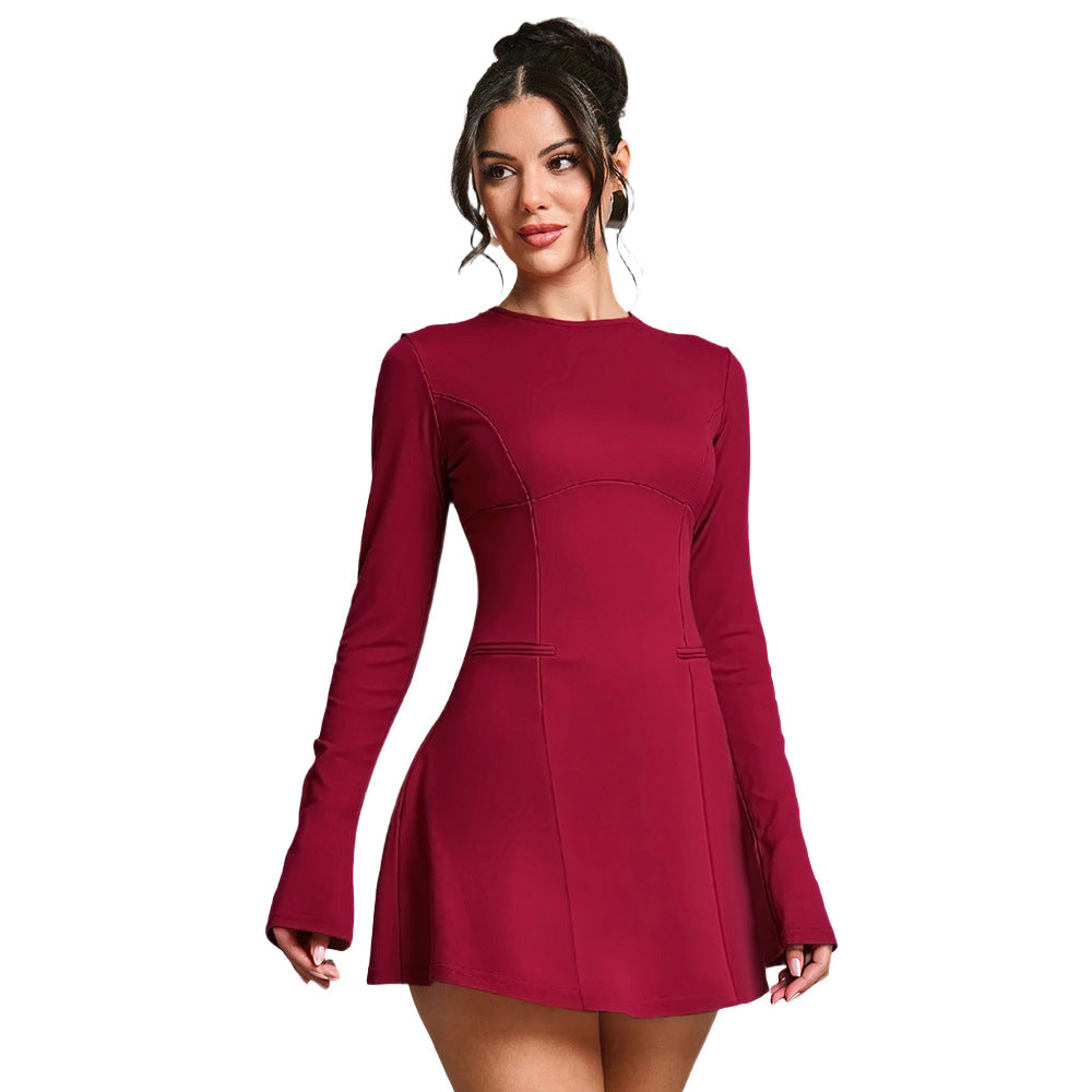 Robe à manches courtes pour femme avec coupe élégante et beau haut Levoire