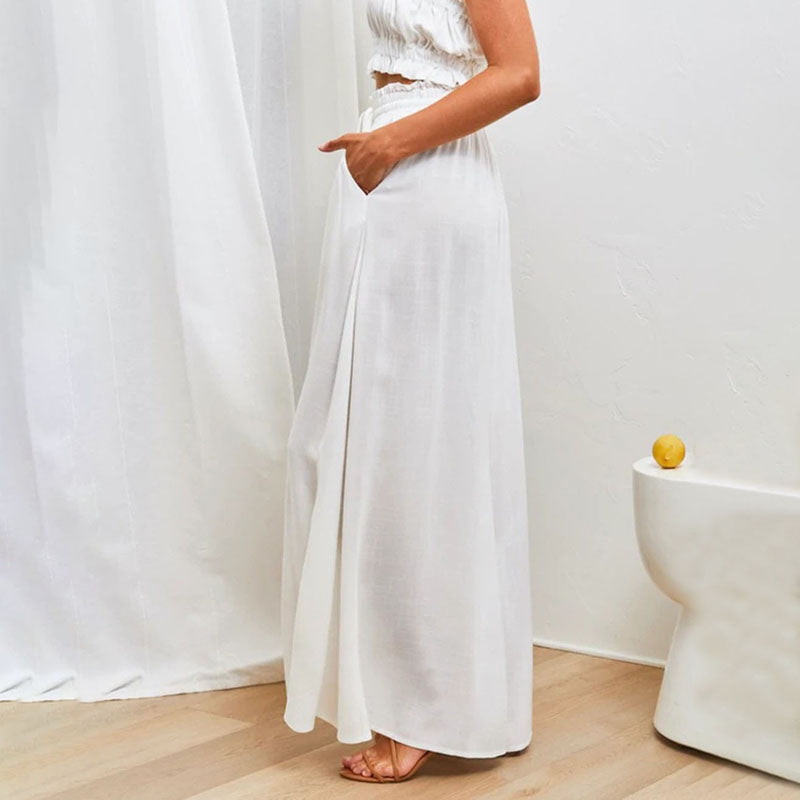 Levoire | Pantalons D'Été Décontractés Et Aérés Pour Femmes Avec Jambes Larges