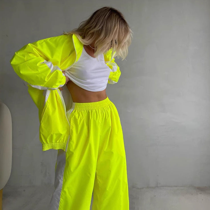 Levoire | Trendik Contraste Veste Tricot Chemise Pantalon Survêtement