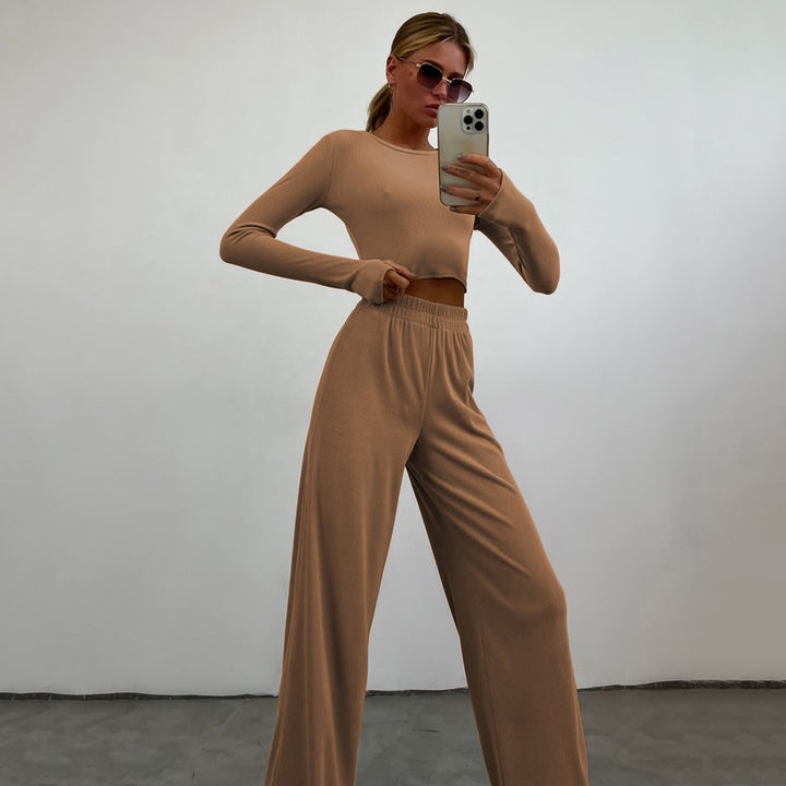 Levoire | Rennokas rayé pantalon long - ensemble deux pièces