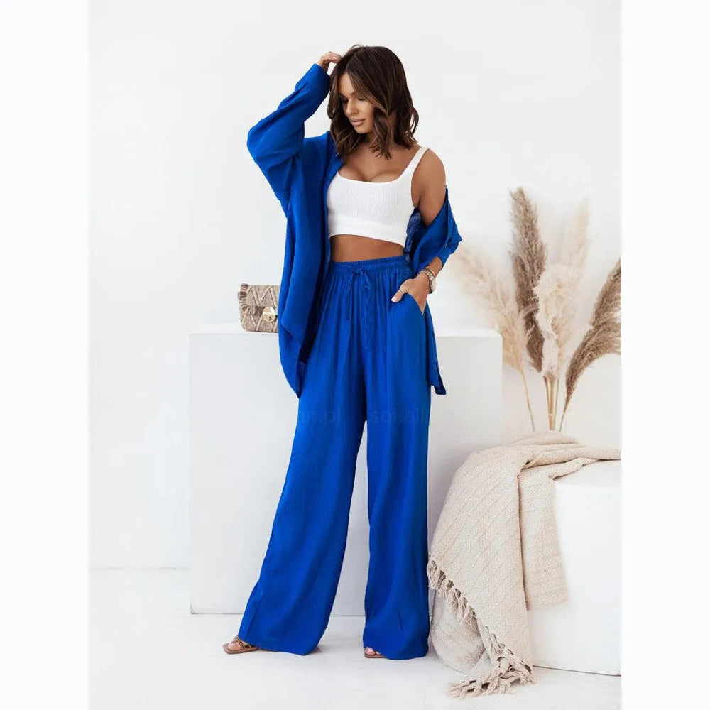 Levoire | Chemises et pantalons longs Bleu