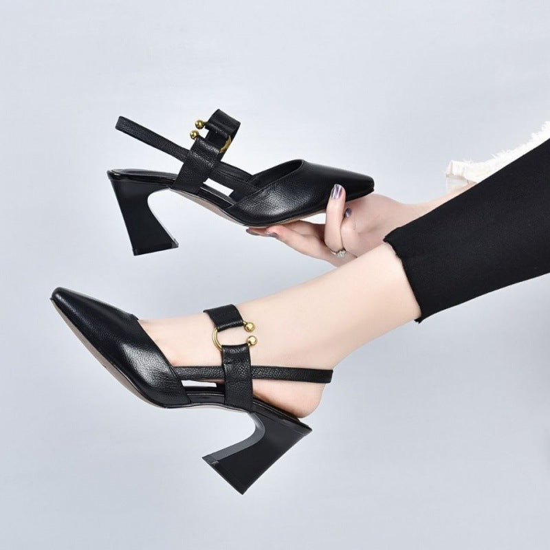 Levoire | Sandales polyvalentes à talons épais Noir