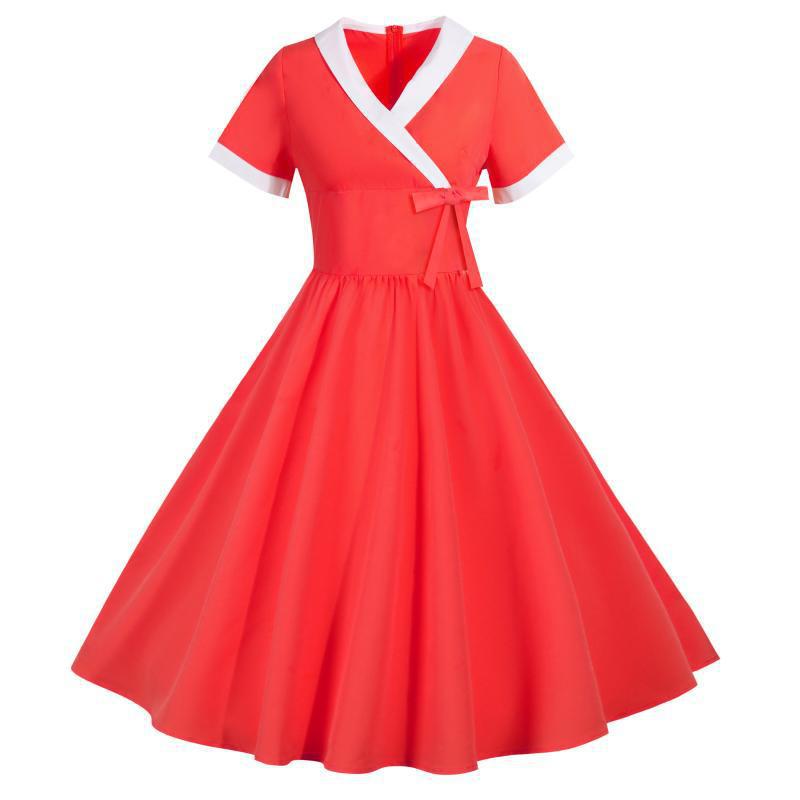 Robe midi pour femmes avec un design classique à enrouler et une ceinture à la taille Levoire