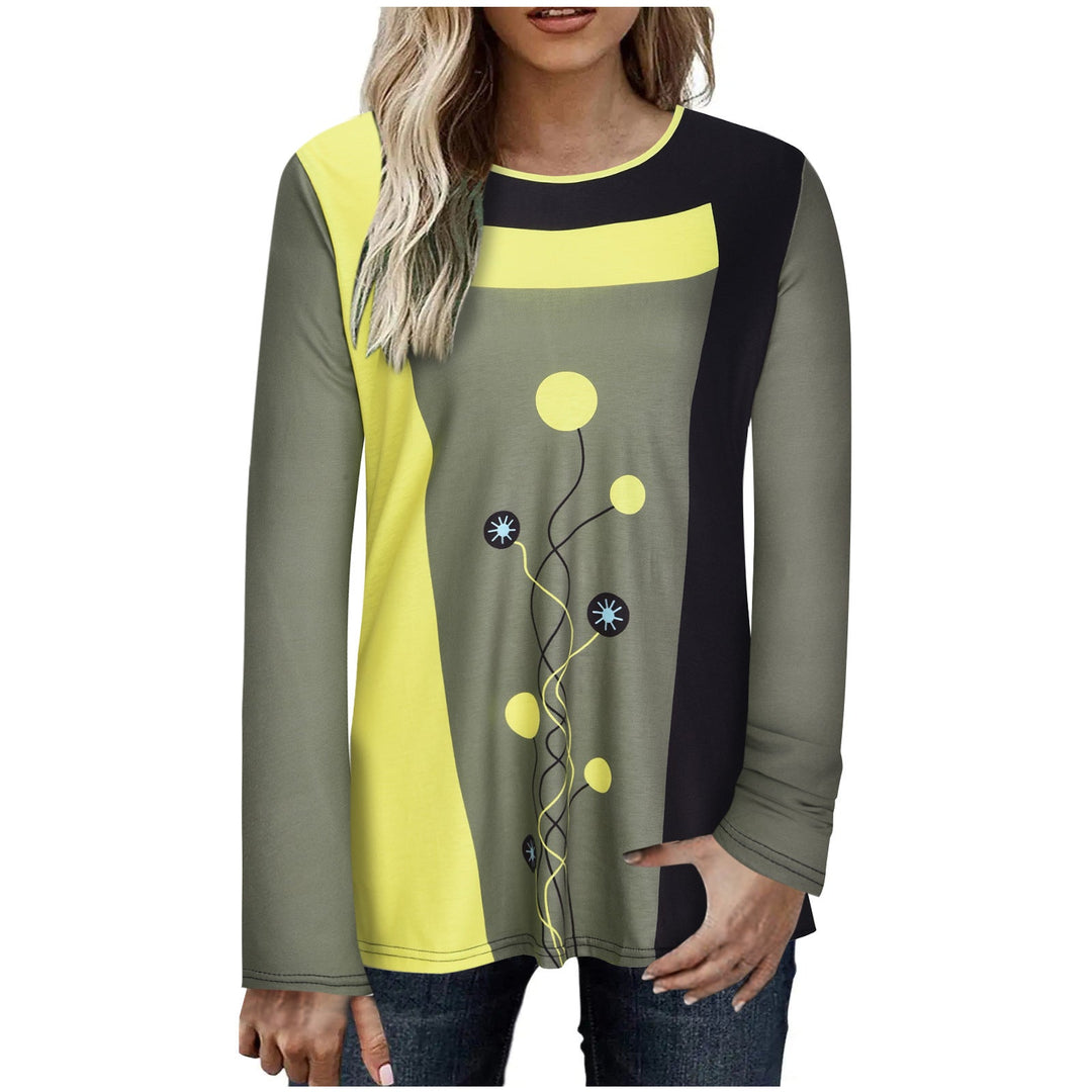 Levoire | Mode à imprimé élégant T-shirt à manches longues