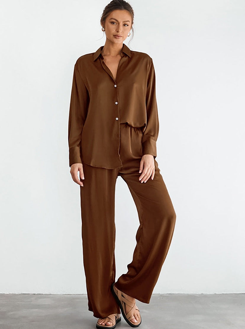 Levoire | Pantalon À Manches Longues Ensemble Simple À Deux Pièces L