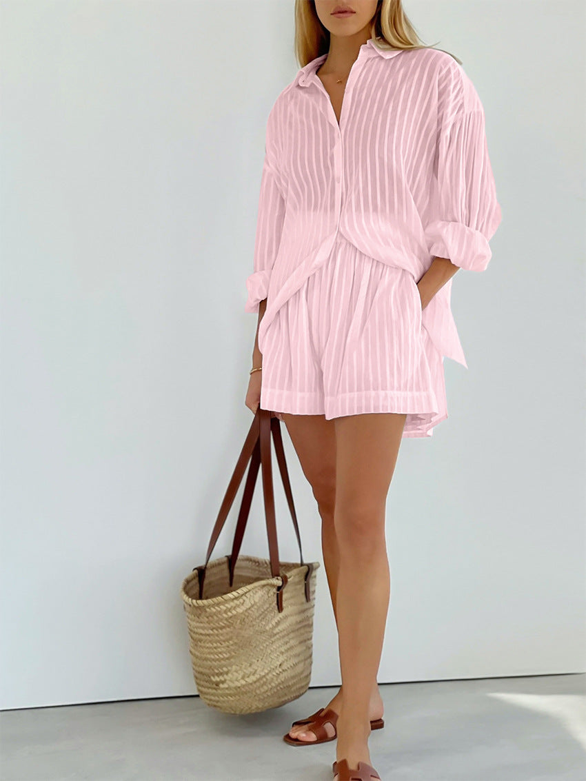 Levoire | Ensemble Confortable Pour Femme - Été Rose