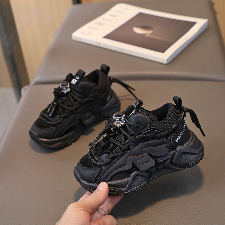 Levoire | Chaussures de sport unisexes pour enfants avec style Noir