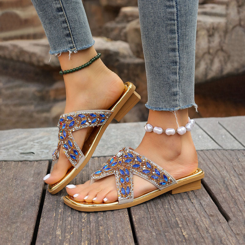 Levoire | Chaussons De Luxe En Cristal Pour Femmes