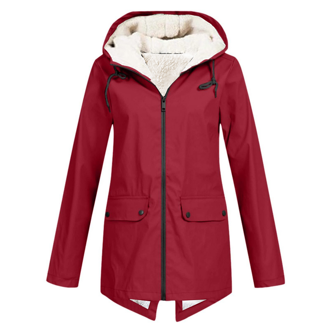 Levoire | Veste De Pluie Élégante Rot