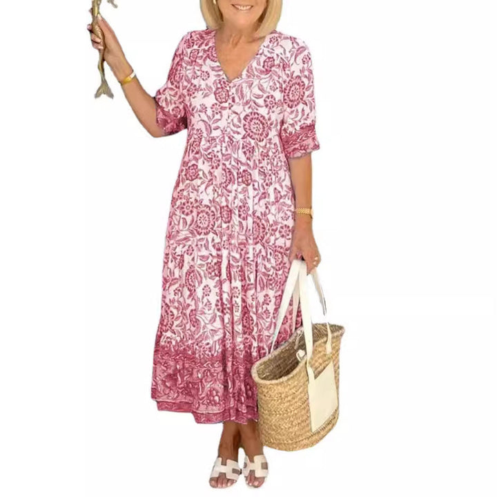 Levoire | Robe à motif noué Imprimé fleuri