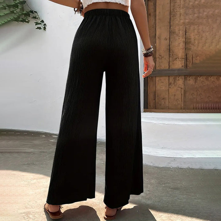 Levoire | Pantalon D'Été Élégant Et Léger Pour Femmes Avec Jambe Évasée