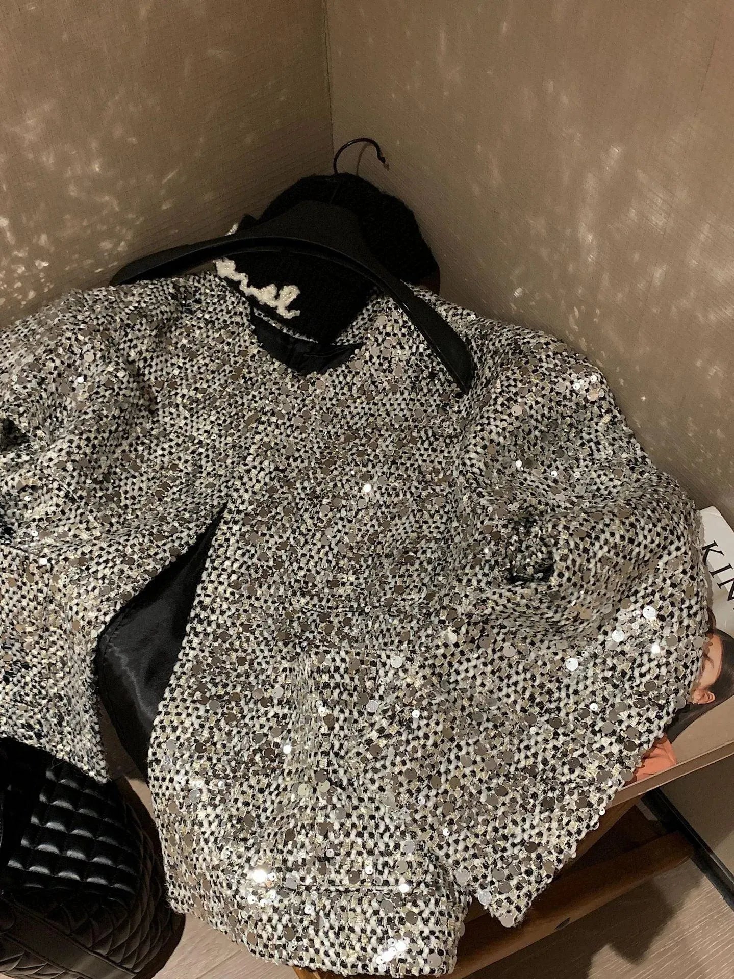 Levoire | Blazer éclatant avec des paillettes pour femmes Couleur de l'image
