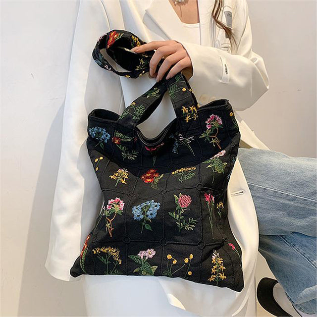 Levoire | Sac Avec Fleurs Brodées