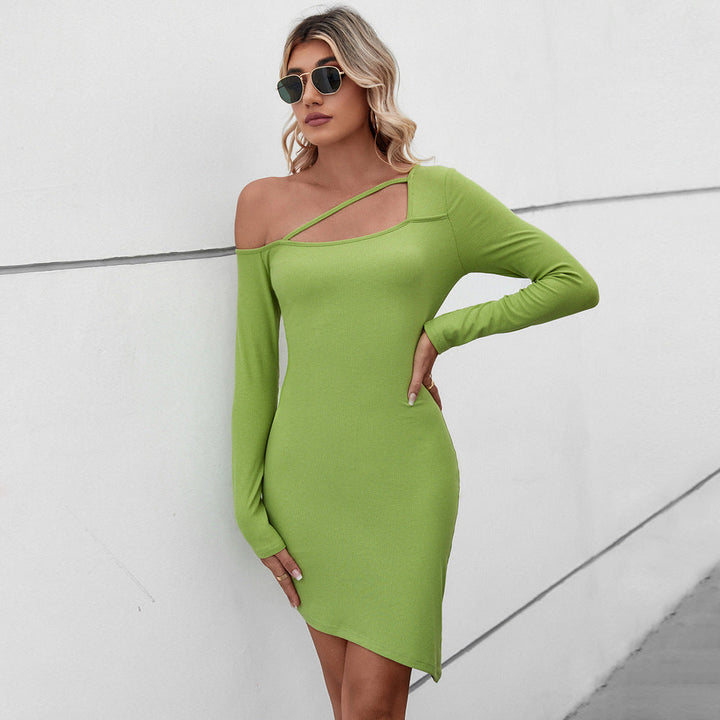 Levoire | Robe Bodycon Élégante Jupe Courte Manches Longues