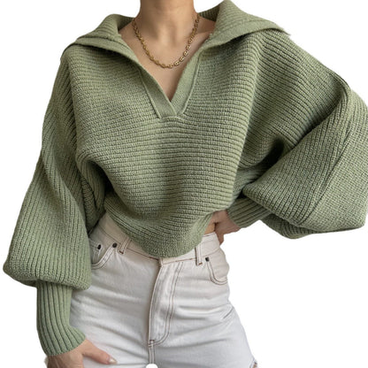 Levoire | Pull à col en tricot élégant