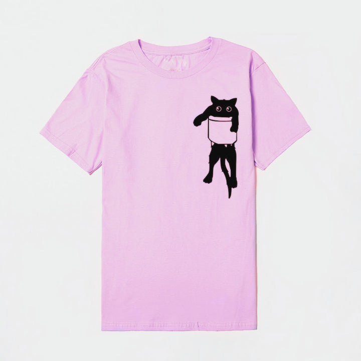T-shirt pour femmes avec motif animal créatif et coupe décontractée Levoire