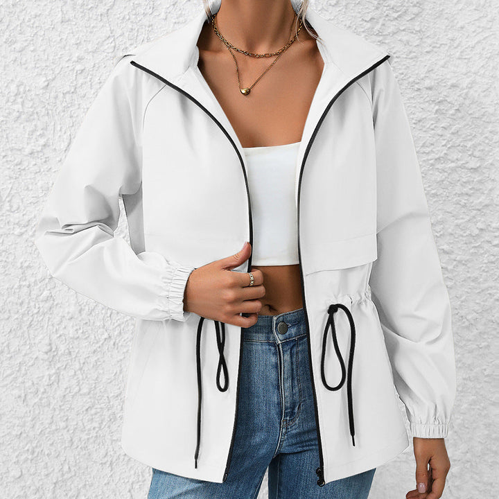 Levoire | Veste De Pluie Imperméable Pour Femmes Blanc