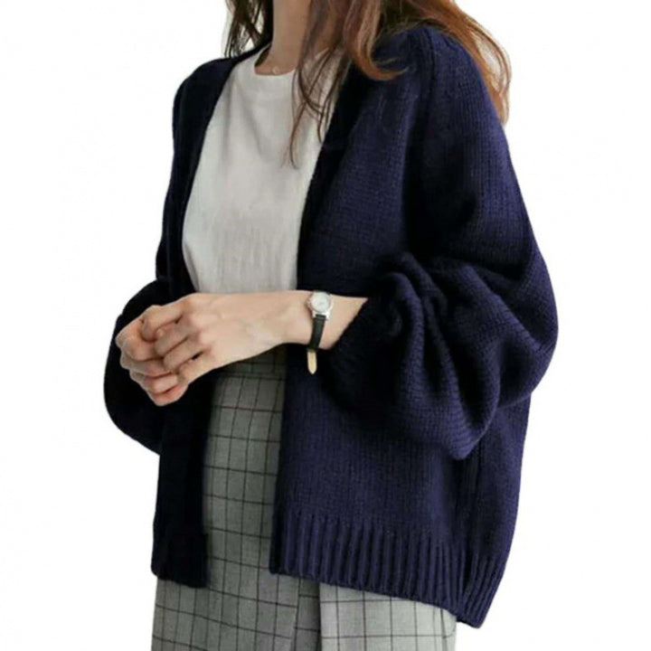 Cardigan femme à manches larges et coupe ouverte Levoire