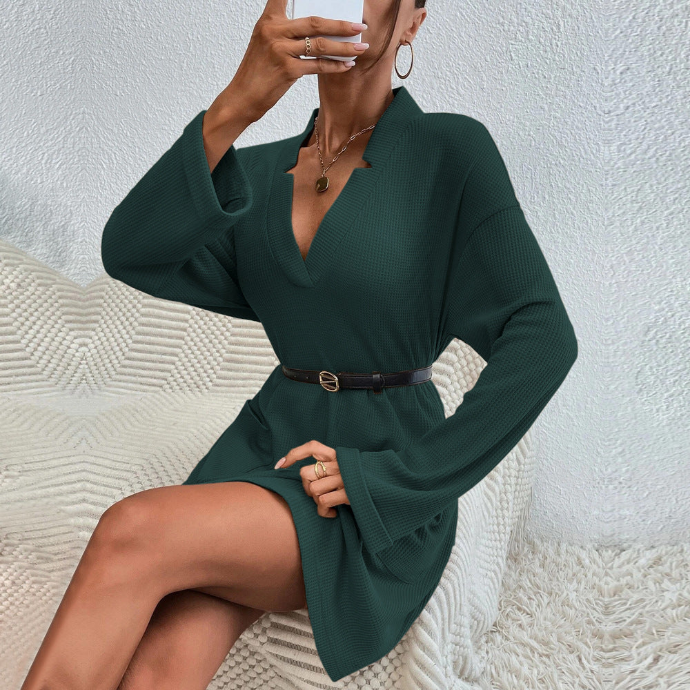 Robe tunique pour femmes avec coupe décontractée et poches pratiques Levoire