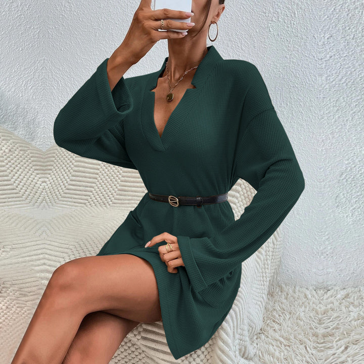 Robe tunique pour femmes avec coupe décontractée et poches pratiques Levoire